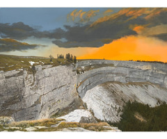 Arrière automne sur le Creux-du-Van.