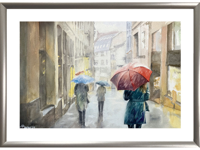 La rue de Bourg à Lausanne