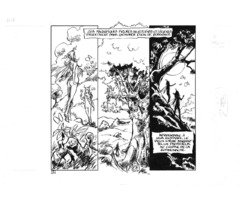 Planche originale 2 A3 oblong