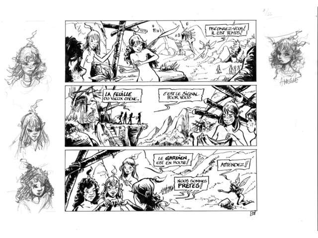 Planche originale 19 A3 oblong