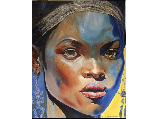 La femme bleue