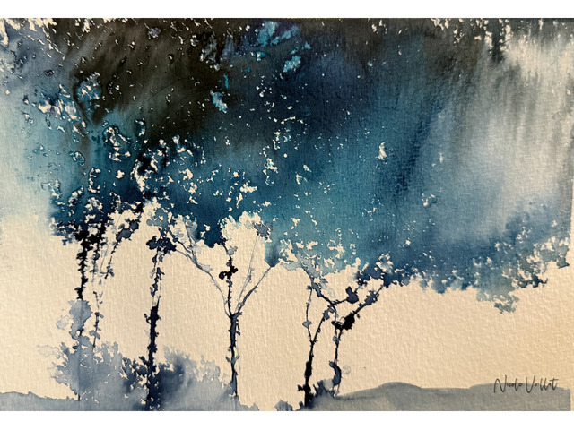 Canopée bleue