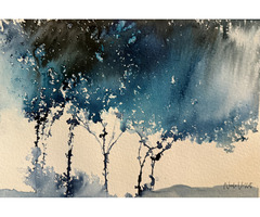 Canopée bleu
